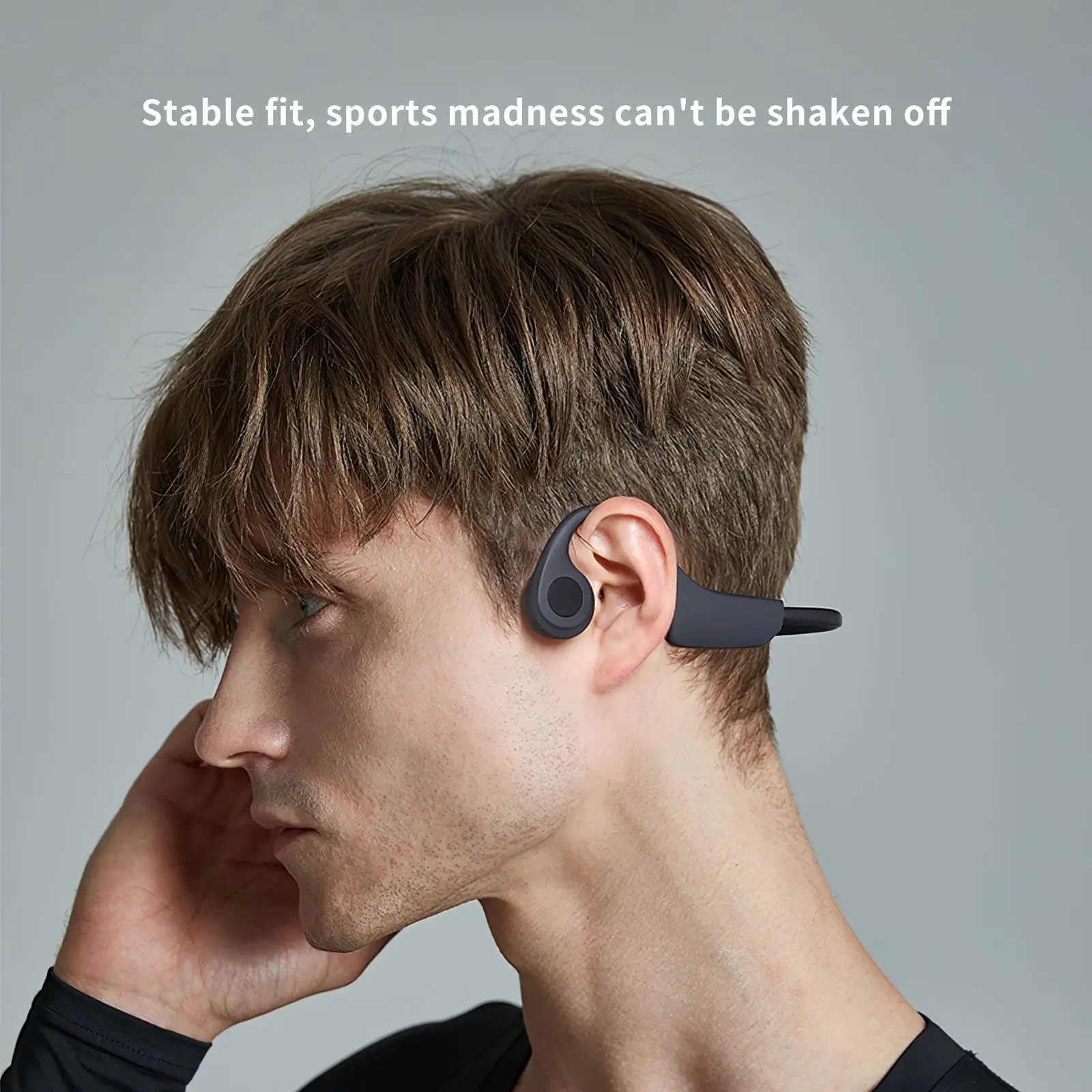 Qualidade de Som Fidelidade sem Fio Ram à Prova Pescoço Pendurado Estéreo Alta Embutido 8g Dbluetágua Esportes Fone Ouvido Bluetooth5.0 Condução Óssea 6 fidelidade sem fio embutido 8g ram à