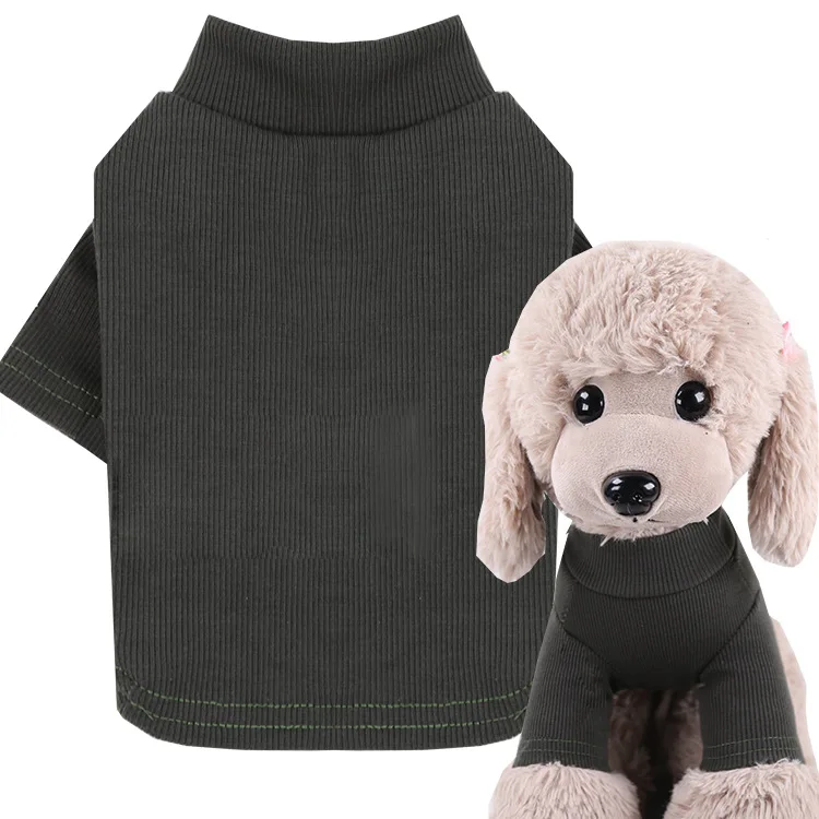 Одежда для собак, мягкий свитер для собак, одежда для собак, кошек, весенняя и летняя одежда, Модное теплое базовое пальто для домашних животных