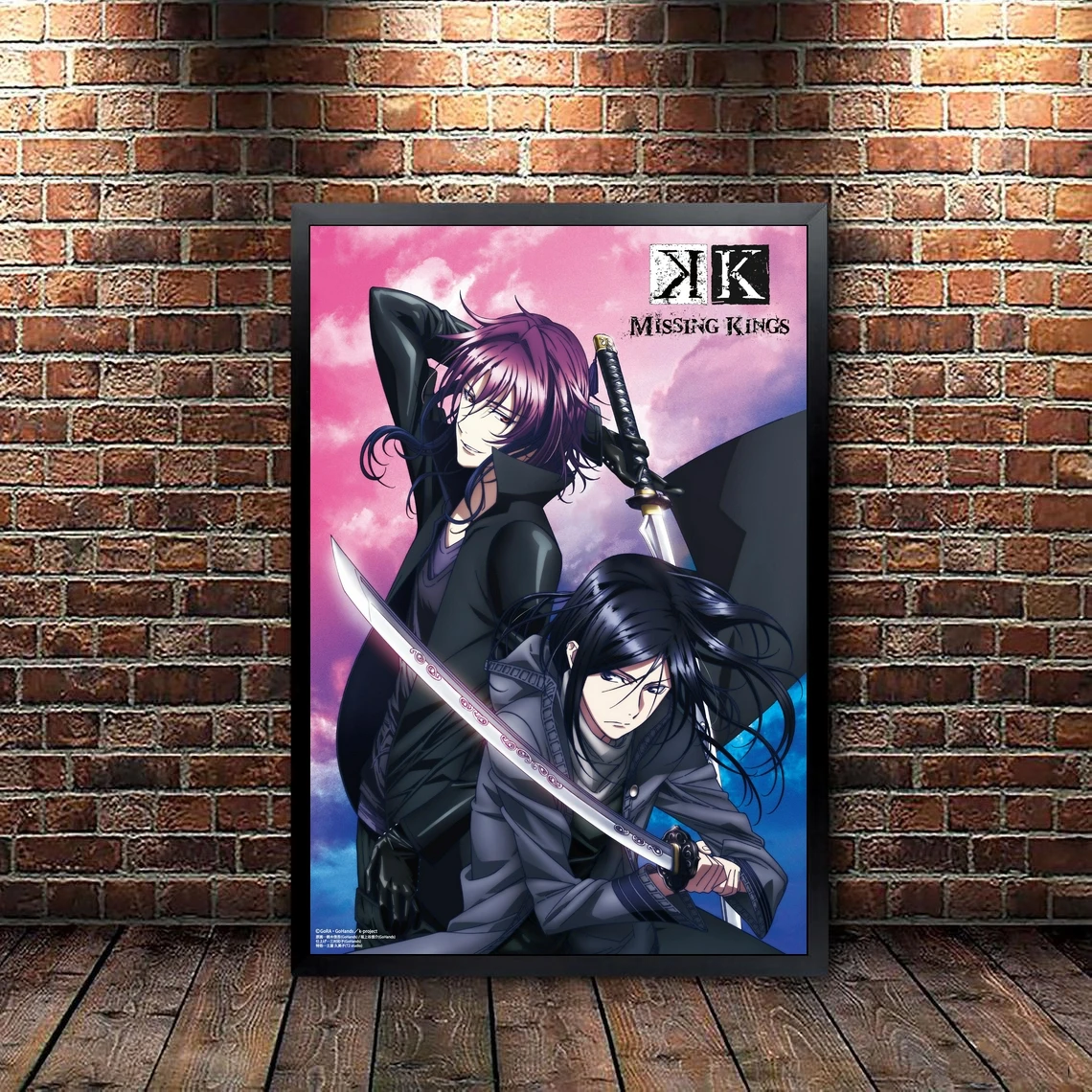 K - Return Of King Anime Poster Tv Series Canvas Print Custom Movie Poster,  Hot New Drama In Japan Wall Painting Decoration Gift - Painting &  Calligraphy - AliExpress
