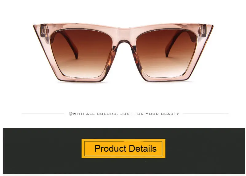 Fashion Cat Eye Sunglasses Women Brand Designer 2020 Vintage Candy Color Lens Sun Glasses Female Lady Sunglass Gradient Plastic (21)