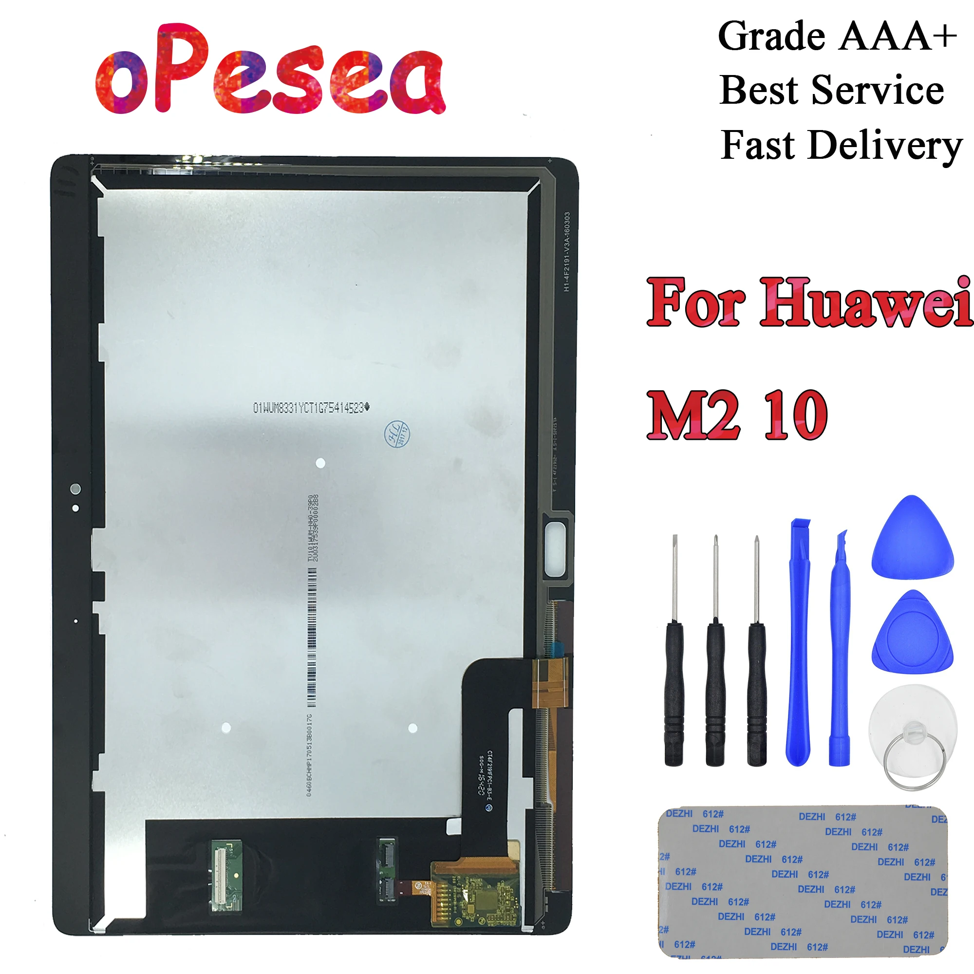OPesea 10,1 ''для HUAWEI MediaPad M2 10,0 M2-A01L M2-A01W ЖК-дисплей панель сенсорный экран дигитайзер стеклянная сборка