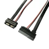 13-pin SATA male to 22-pin SATA female cable adapter-SATAIII cable 6-inch Slimline ► Photo 3/6