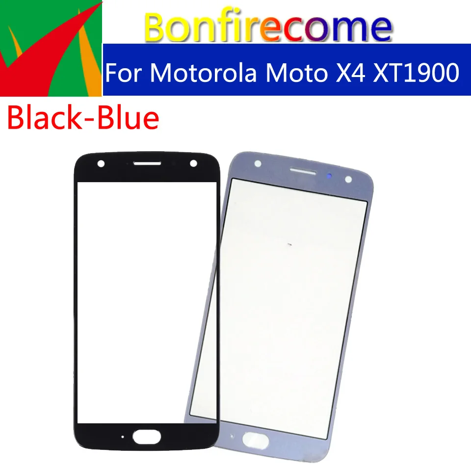 

10pcs\lot Touchscreen For Motorola Moto X4 XT1900 Touch Screen Front Panel Glass Lens LCD Outer Glass For Moto X (4th gen) 5.2"