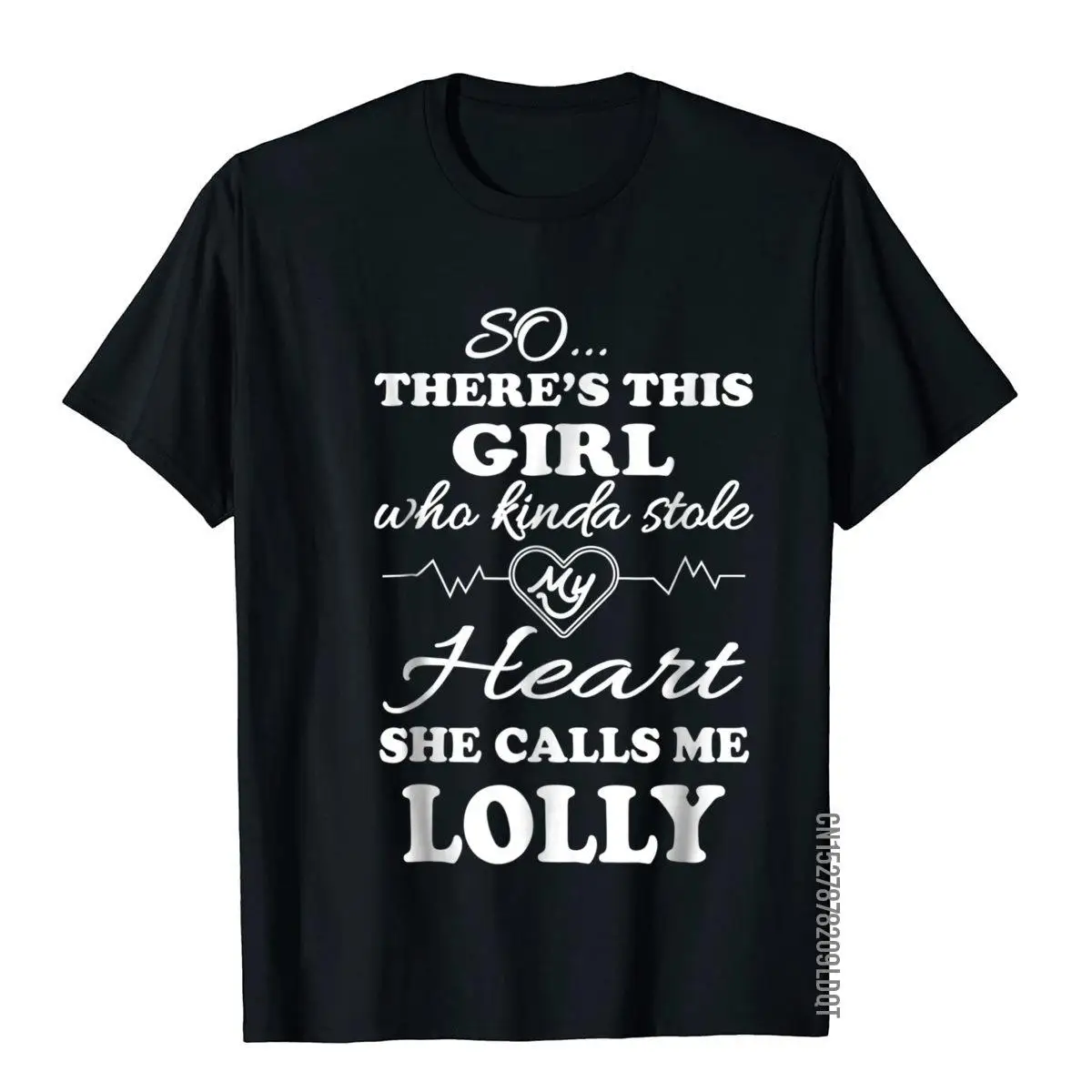 Lolly TShirt Grandmother Girl Calls Me Lolly Shirt Gift__B13133black