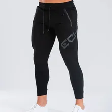 Мужские спортивные штаны с принтом, спортивные штаны для фитнеса, спортивные штаны, хлопковые мужские обтягивающие спортивные штаны, тонкие спортивные быстросохнущие штаны для бега