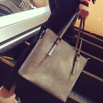

2019 Autumn New Women's Luxury Casual Shopping Totes Lady Pure Color Genuine Leather Large Capacity Women Shoulder Soft Pockets