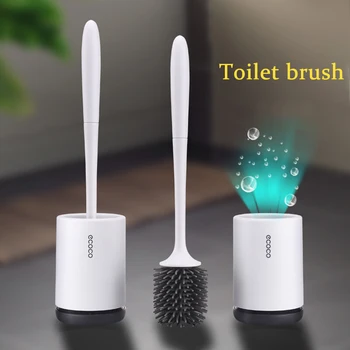 

Toilet Brush and Holder Quick Drain Cleaning Brush Tools for Toilet Household WC Bathroom Accessories Sets