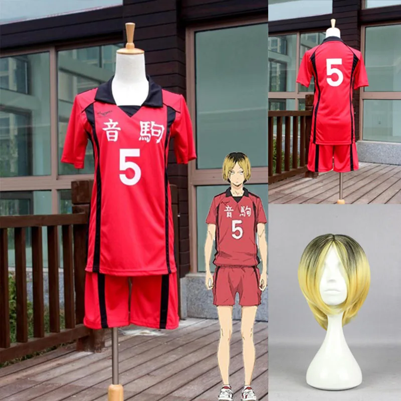 Haikyuu! Костюм для косплея школьника Nekoma #5 1 Kenma Kozume Kuroo Tetsuro костюмы Haikiyu воллейбол