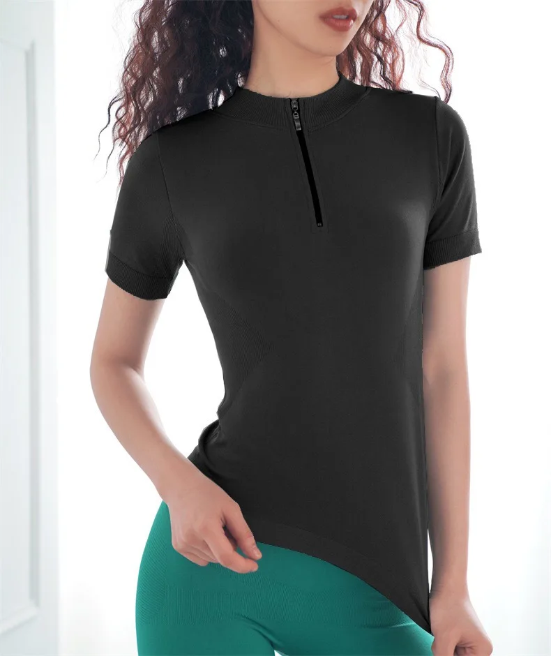 A142 T shirt женская летняя тонкая рубашка с короткими рукавами трикотажный свитер
