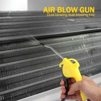 

Air Blow Gun Air Duster Pistol Trigger Cleaner Compressor Dust Blower Remover Cleaning Tool 100mm Inlet Interface 1/4 Inch 6.35m
