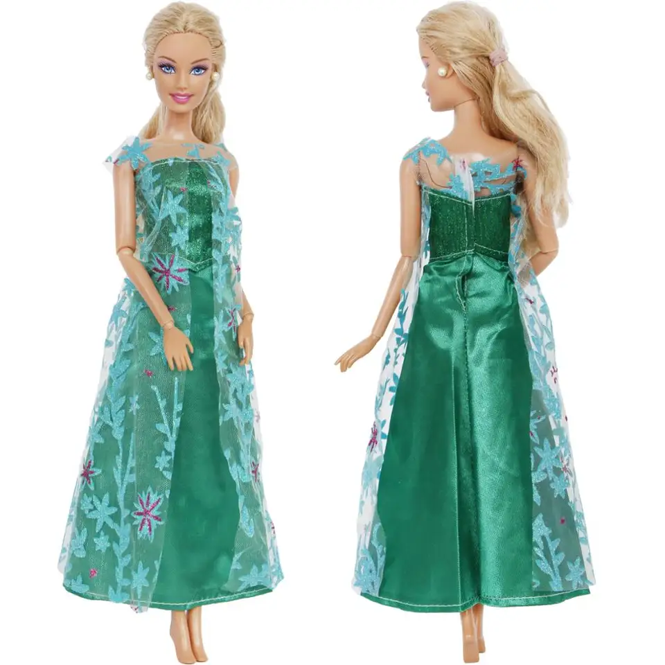 elsa and anna barbies