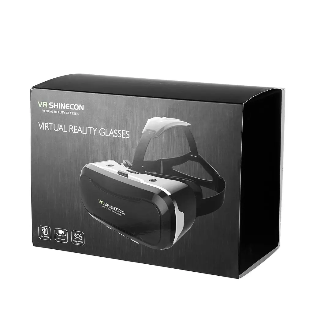 ABS эргономичный дизайн VR очки 1080P гарнитура Virtual Storm Magic для Shinecon совместим с 4,7-6,0 дюймовым смартфоном