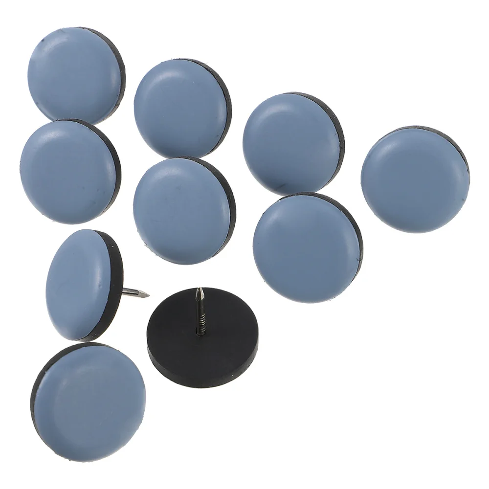 

20pcs Furniture Glide Durable Non-skid Quiet Teflon Floor Protector Furniture Glide Furniture Tack for Floor Chair Sofa