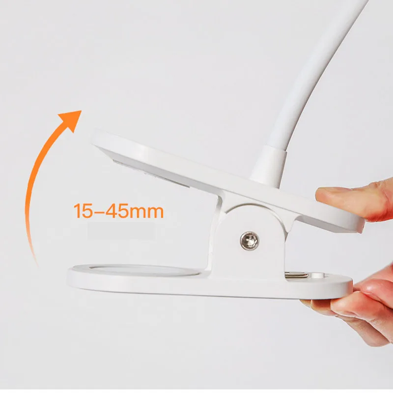 Xiaomi yeelight зарядная и удерживающая лампа с usb-зажимом, складная лампа для чтения, прикроватная лампа