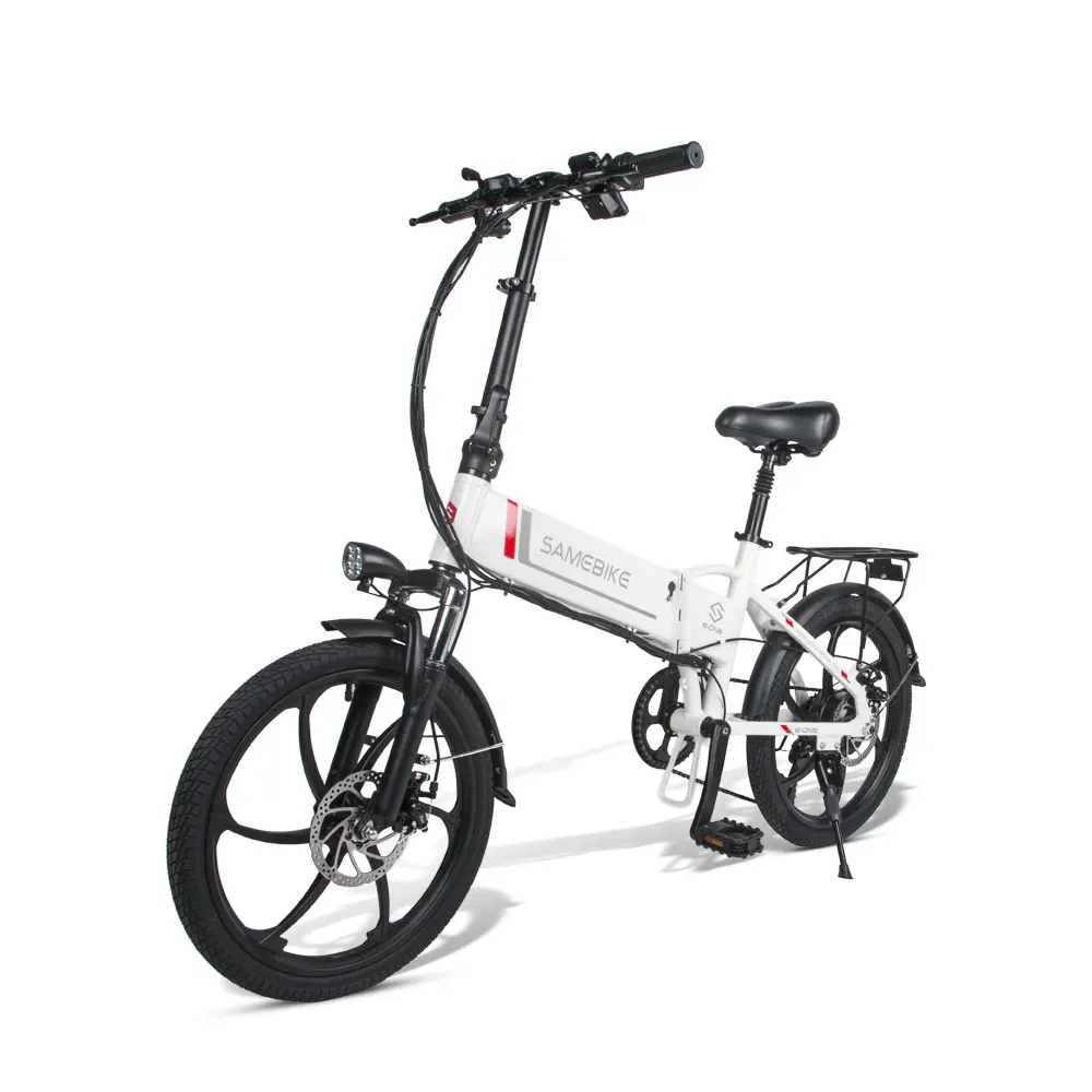 Samebike Smart Folding Electric Moped Bike 20LVXD30 E-bike 20 Inch Tire Speed Electric Bicycle