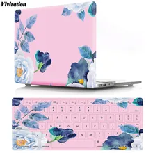 Для Macbook retina Pro 12 13 15 Air 11 A1370 A1465 Air 13 A1466 A1369 Женский жесткий силиконовый чехол для клавиатуры с чехлом для ноутбука