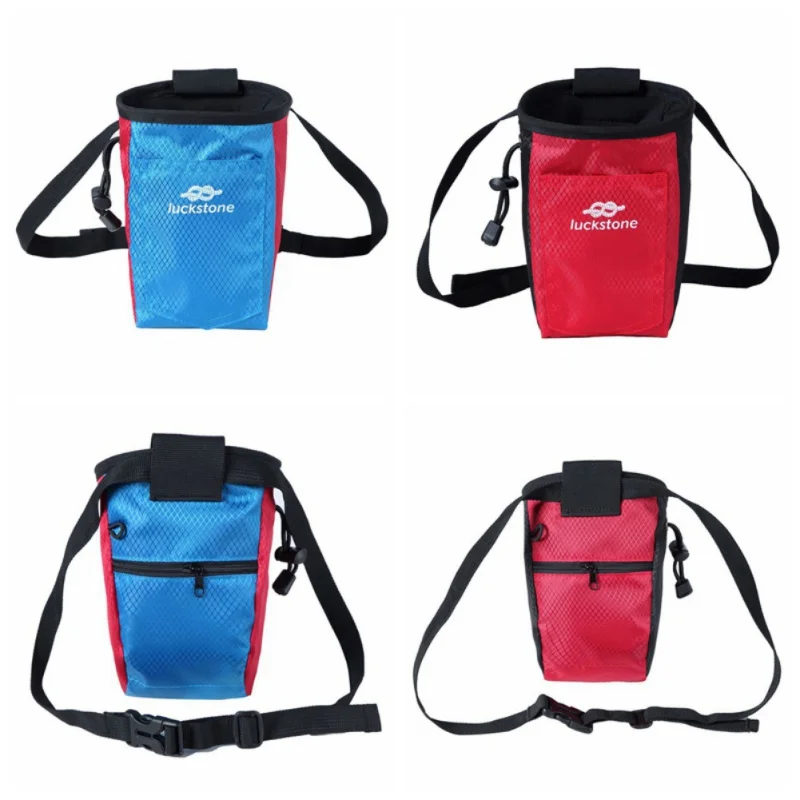Details about / Outdoor Rock Climbing Climbers Gym Addict Chalk Bag w// Adjustable Belt Universal