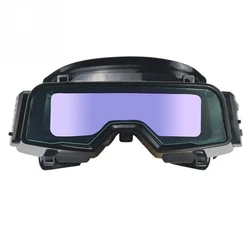 Lunettes de soudage anti rayures, obscurcissement automatique, sangle réglable, Protection des yeux, lunettes de soudage à assembler 