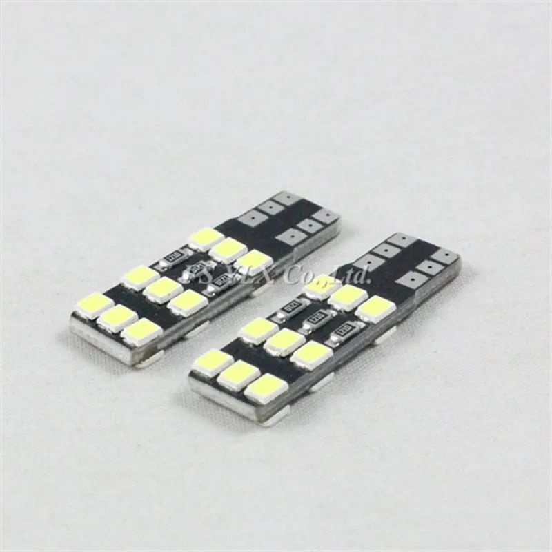 Светодиодный светильник FSYLX для автомобиля T10 W5W 2835 18SMD ширина 194 501 canbus без ошибок
