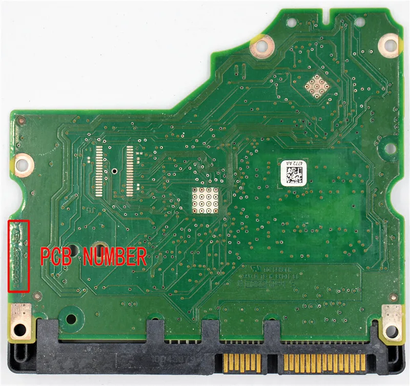 Placa de Circuito do Disco Rígido Seagate Desktop 100535537 Rev c 100535537 Rev a 100535537 Rev b 8267 47724768 - Imagem 2