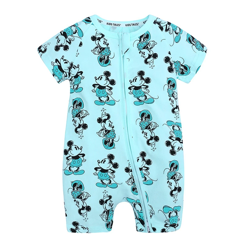 Летняя одежда для новорожденных мальчиков с рисунком короля льва; Ropa Bebe; комбинезон с короткими рукавами и треугольниками для маленьких девочек; комбинезон; костюм - Цвет: 3