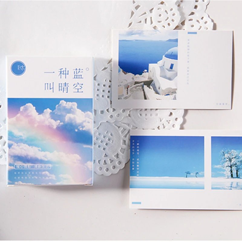 28枚 セット夏の青空lomoカードミニはがき誕生日の手紙封筒ギフトカードメッセージカード Business Cards Aliexpress