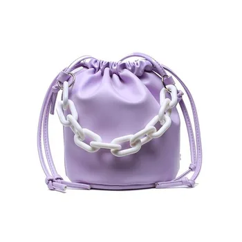 

Summer small bags foreign women's bags 2020 popular new wave fashion net red messenger bag wild simple bucket bag Shoulder Bags