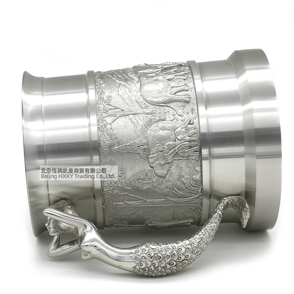 Восточная Оловянная пивная кружка-чистый оловянный 97% бессвинцовый ...