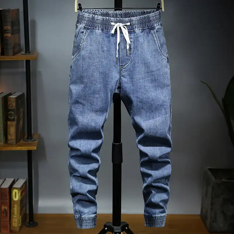 elasticated jeans for men