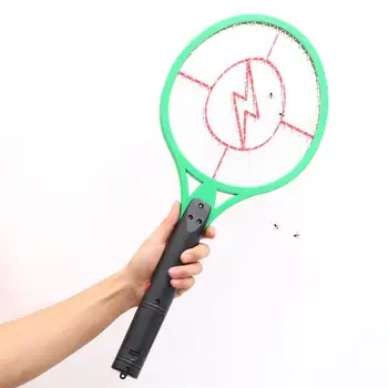 

1pc Three Layers Electronic Mosquito Swatter Fly Mosquito Swatter Household Mosquito Killer Random Color