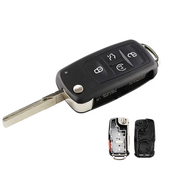 Keyforkessdi Vibrazione Pieghevole Chiave A Distanza Dell'automobile Borsette Custodia Per Il VW Volkswagan Sharan Caravelle Multivan T5 5 K0 837202 AD Chiave borsette Copertura - YIQIXIN di Vibrazione Pieghevole Chiave A Distanza Dell automobile Borsette Custodia Per Il VW Volkswagan