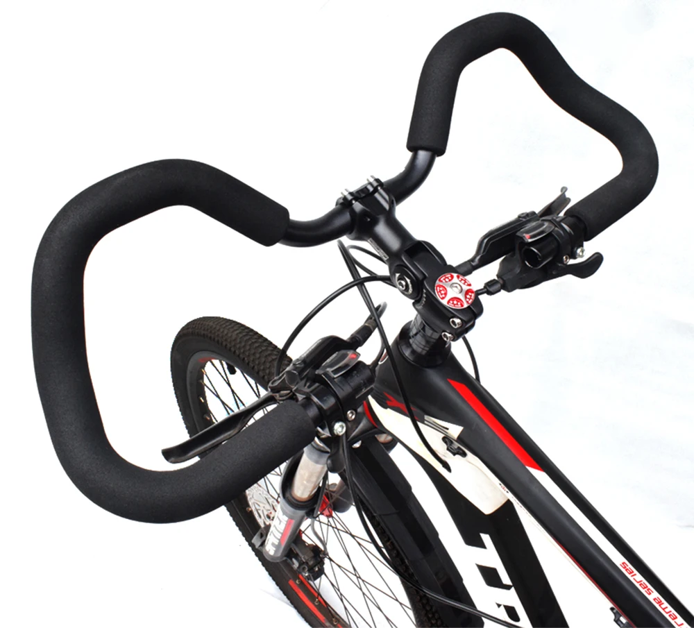 Mountain Bike Handlebars 31.8*620mm Aluminum Road Bike Handlebars Rest