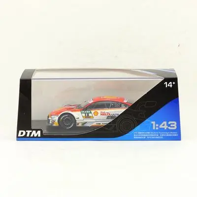 1/43 масштаб M4 DTM гоночный автомобиль литая под давлением модель автомобиля высокая имитация покраска игрушечных автомобилей модель автомобиля сплава для детей Подарки оригинальная коробка