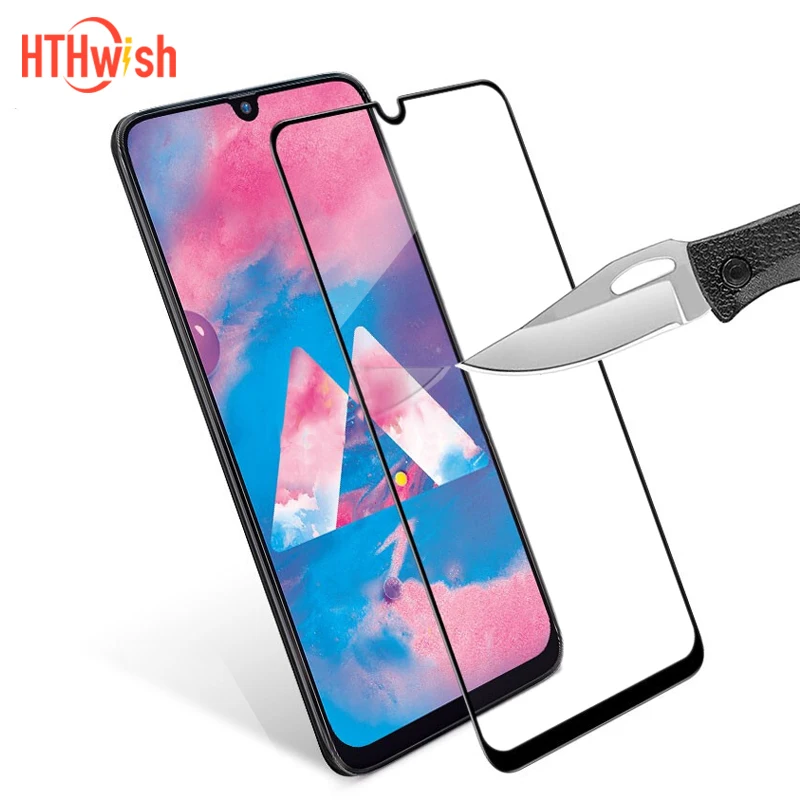 9D закаленное стекло для Samsung A10 A50 A70 A80 A90 A40 полное покрытие Защита экрана Galaxy M10 M20