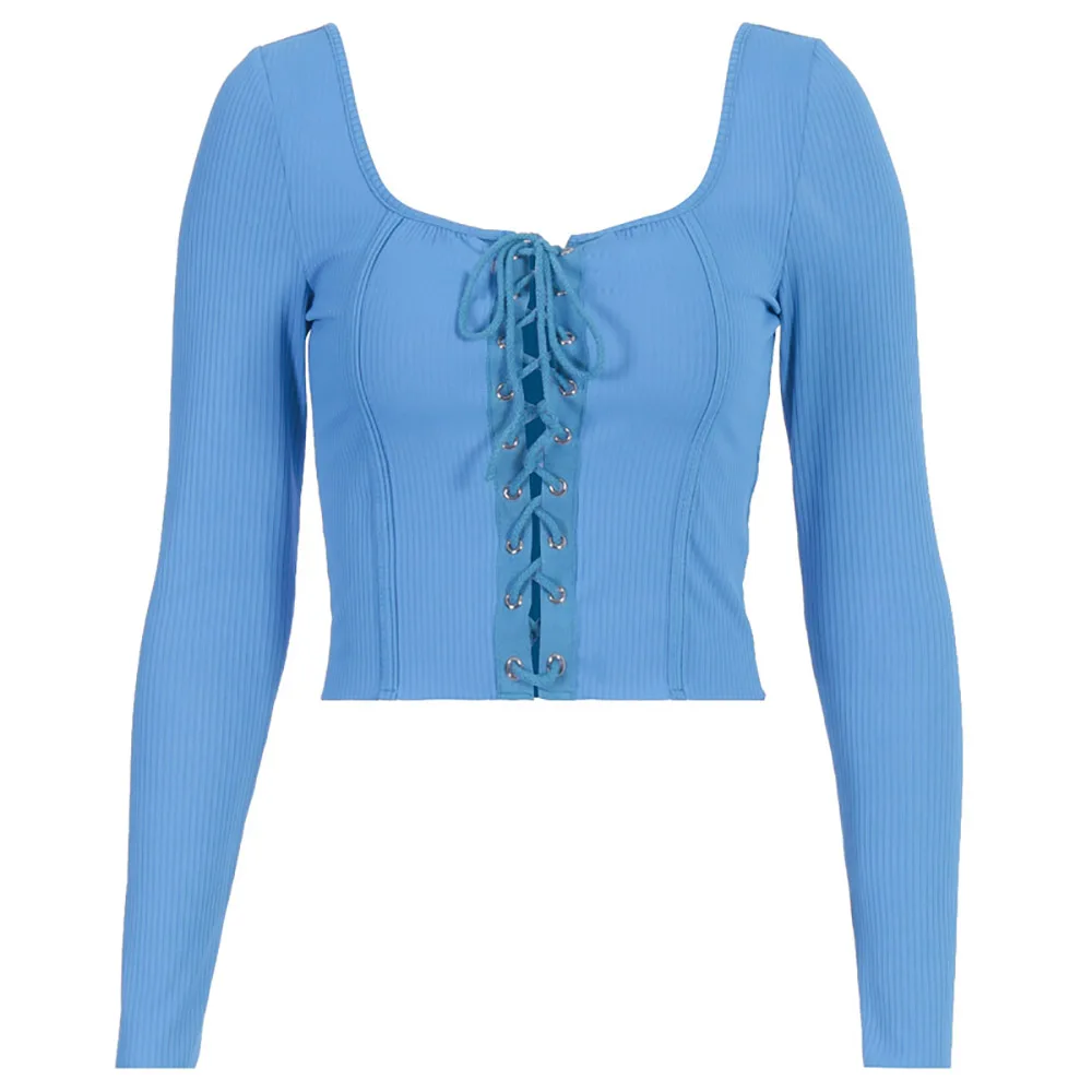 Сексуальная Женская футболка сезон осень-весна Blusa Mujer модная женская