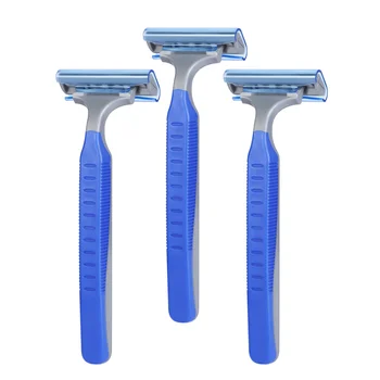 

3PCS Durable Rotate Double Edge Shaver Safe Razor for Men Travel