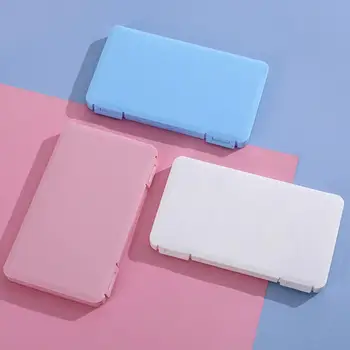 

Portable Face Masks Storage Box Moisture-Proof Cover Holder Mask Storage Seal Box Stationery Case Dustproof For Home Office