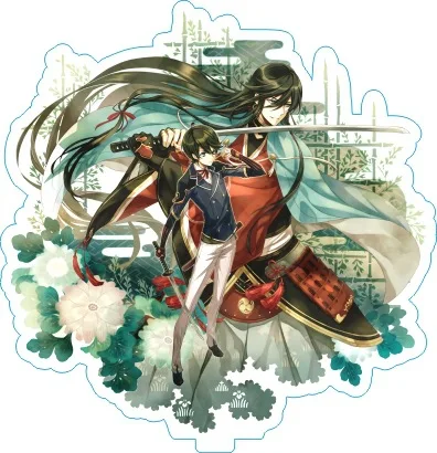 Аниме Touken Ranbu брелок "онлайн" Kashuu Mikazuki Munechika Nakigitsune Tsurumaru Kuninaga милые с изображением забавного героя мультфильма акриловое волокно - Цвет: 9