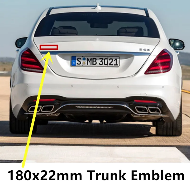 Сверхъестественные качественные автомобильные наклейки для AMG slash украшение