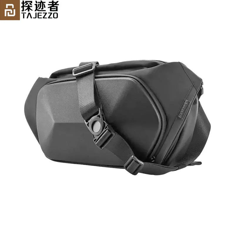 Xiaomi TAJEZZO Polyhedron Crossbody Bag BackPack for Men Anti-theft Shoulder Messenger Bags Male Waterproof Short Trip Chest Bag