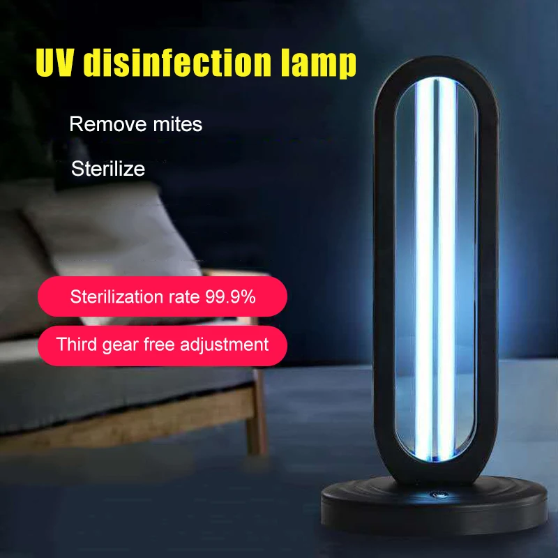 

Spot 38W UVC Light Ultraviolet Lamp Remote Control 3 Modes Timing for Home Living Room Bedroom New VJ-Drop