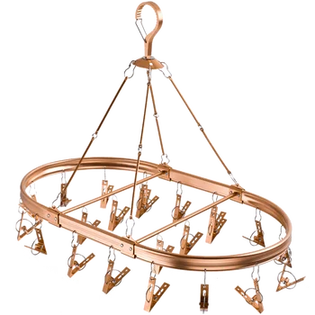 

Aluminum Alloy Thick Socks Multi-function Socks Rack Balcony Multi-clip Clothes Rack Imported Aluminum Alloy Clothes Folder