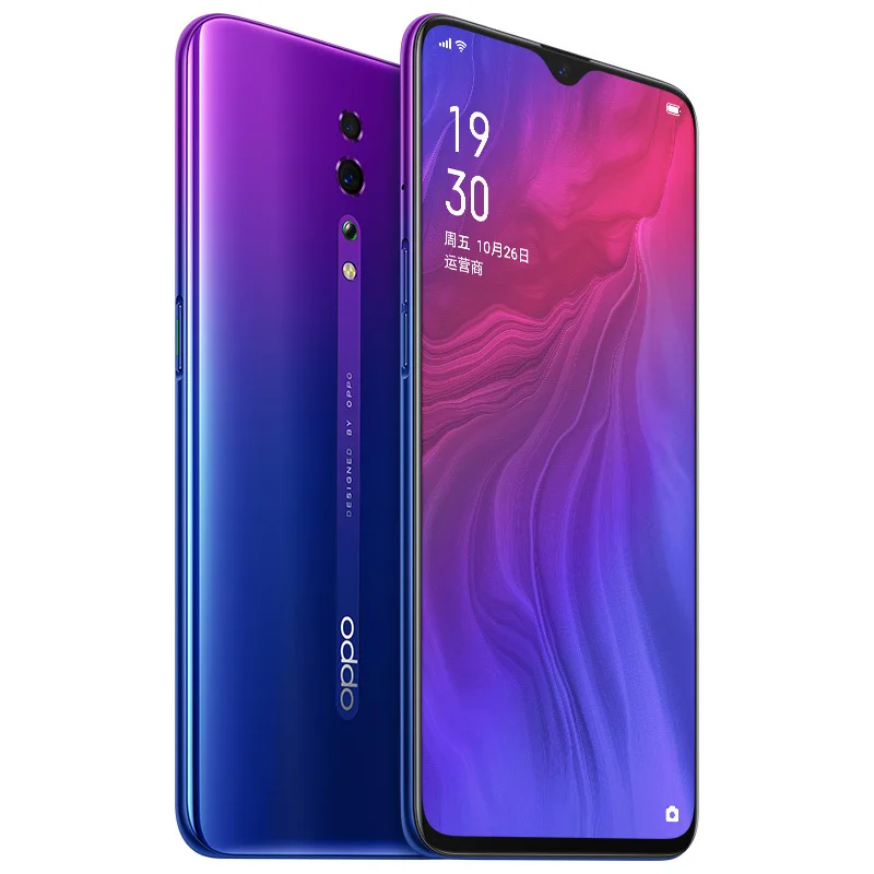 Новинка оригинальный смартфон OPPO Reno Z 6 4 дюйма AMOLED с Каплевидным экраном