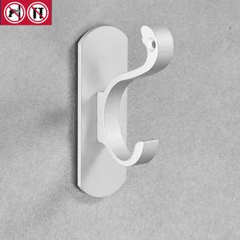 

Color hook bathroom kitchen coat hook single coat hook creative single hook space aluminum