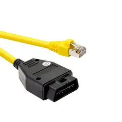 Автомобильный Диагностический Авто кабель для передачи данных интерфейс для BMW серии F ENET Ethernet для OBD интерфейс E-SYS ICOM кодирование