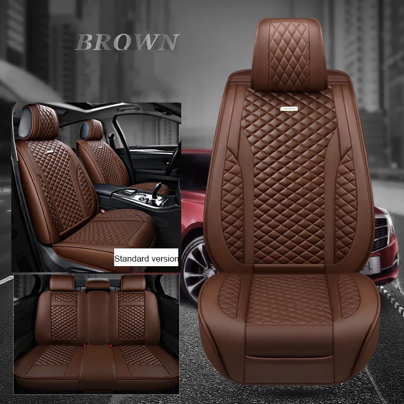 Кожаный чехол на сиденье автомобиля для alfa romeo skoda octavia a5 rapid ford fiesta suzuki swift fiat 500