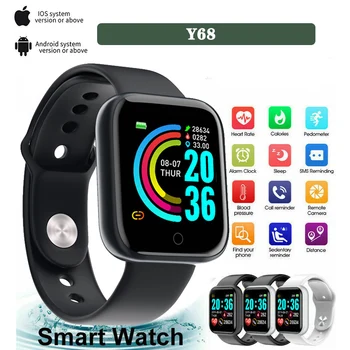 

NEW Fashion Smart Digital Watch for Women Men with Bluetooth Call Reminder Remote Camera Heart Rate Monitoring Sport Wirstwatch
