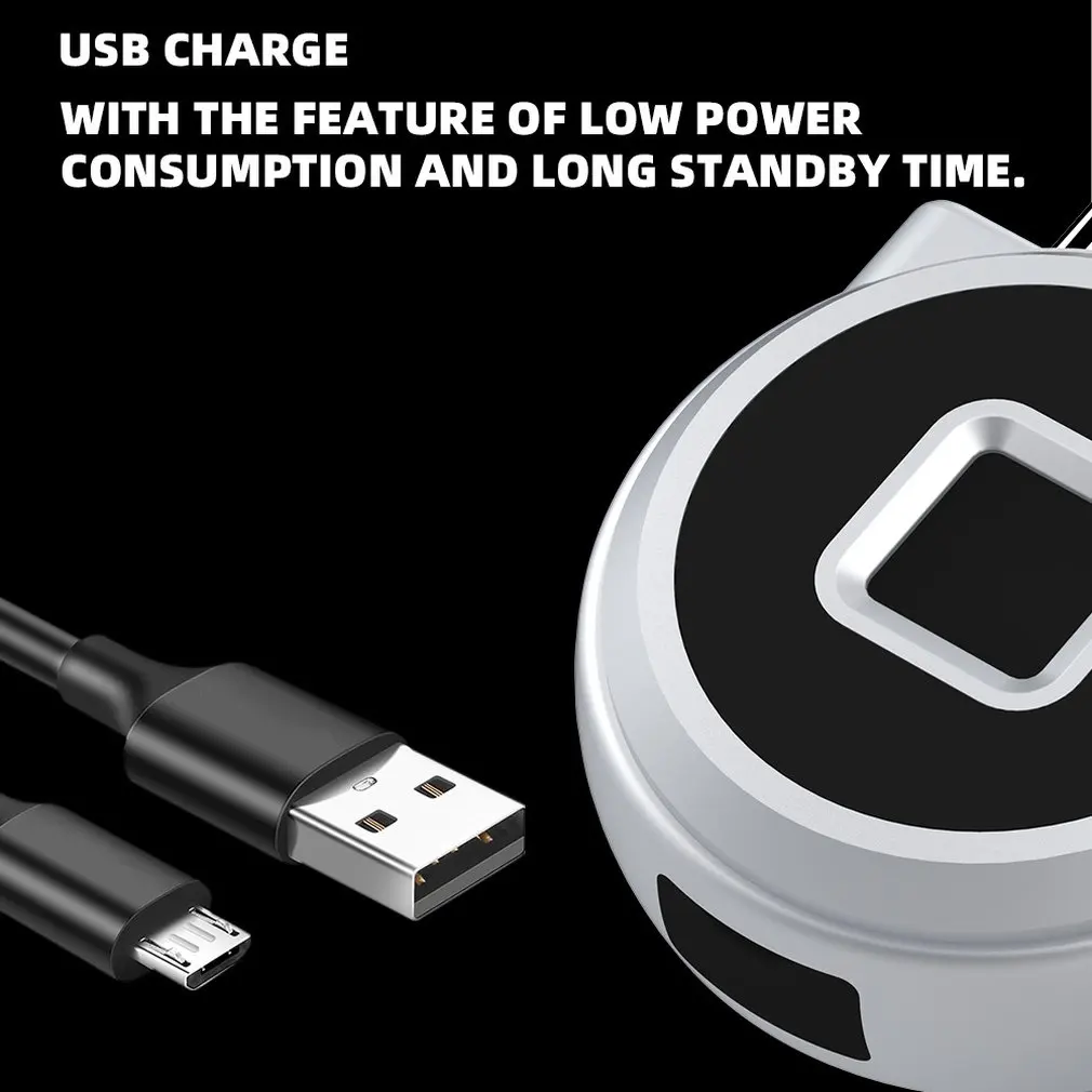 Fingerprint Lock Smart Lock Luggage Lock Warehouse Door Anti-Theft Long Standby Compact Electronic Lock