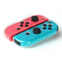 Защитный комплект DOBE 2 в 1, чехол из ТПУ с игровыми крышками, колпачки для Nintendo Switch для Joy-con Gamepad TNS-1853, аксессуары для игр Защитный комплект DOBE 2 в 1, чехол из ТПУ с игровыми крышками, колпачки для Nintendo Switch для Joy-con Gamepad TNS-1853, аксессуары для игр