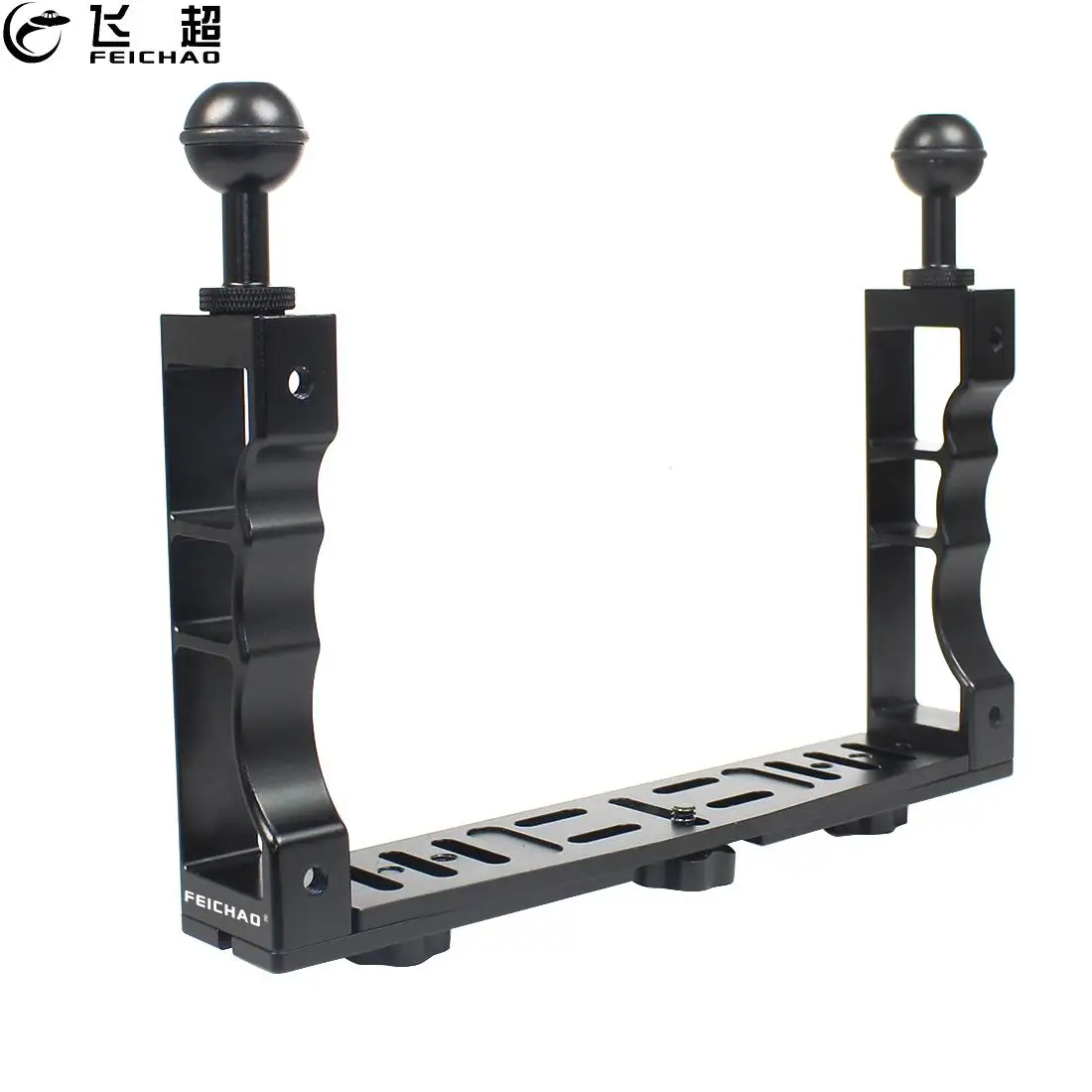 

Aluminum Underwater Scuba Diving Camera Holder Tray Mount Handle Grip Stabilizer Extension Bracket Light Float Arm for Gopro SLR